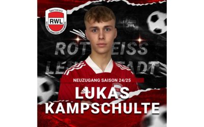 Eigengewächs Lukas Kampschulte wechselt im Sommer in den Seniorenbereich