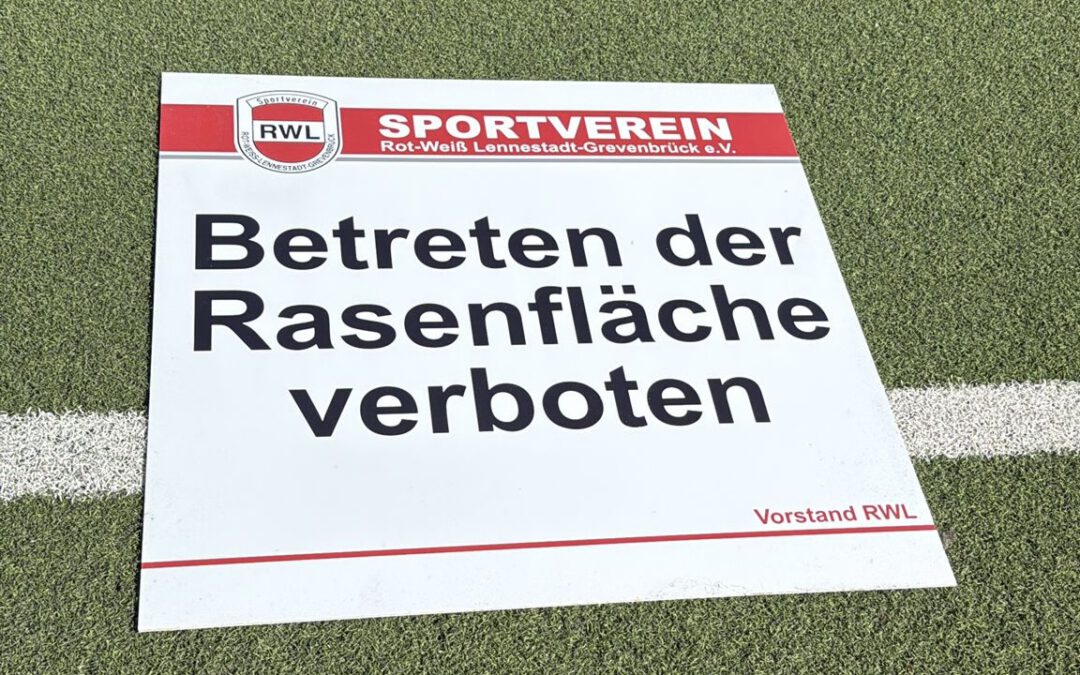 Stellungnahme zur Schließung und Wiederfreigabe des Sportplatzes